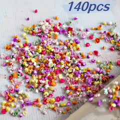 140pcs DIY Dry Flowers Handcraft Decoration Material