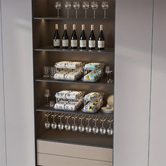 Telescopic Beverage Storage Box Double Layer Rack