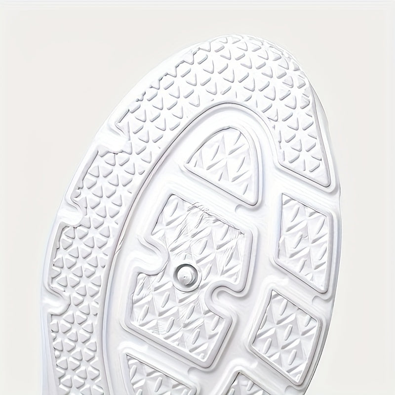 Thick Sole Shock Absorption Lightweight Sneakers Mesh Breathable