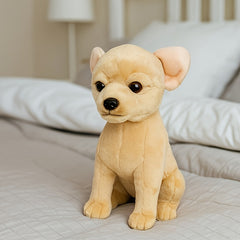 Brown Chihuahua Plush Toy: Perfect Home Decor for Kids Birthdays & Christmas