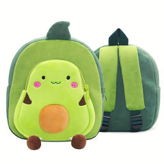 Kids Cartoon Veggie Fruit Schoolbag Backpack