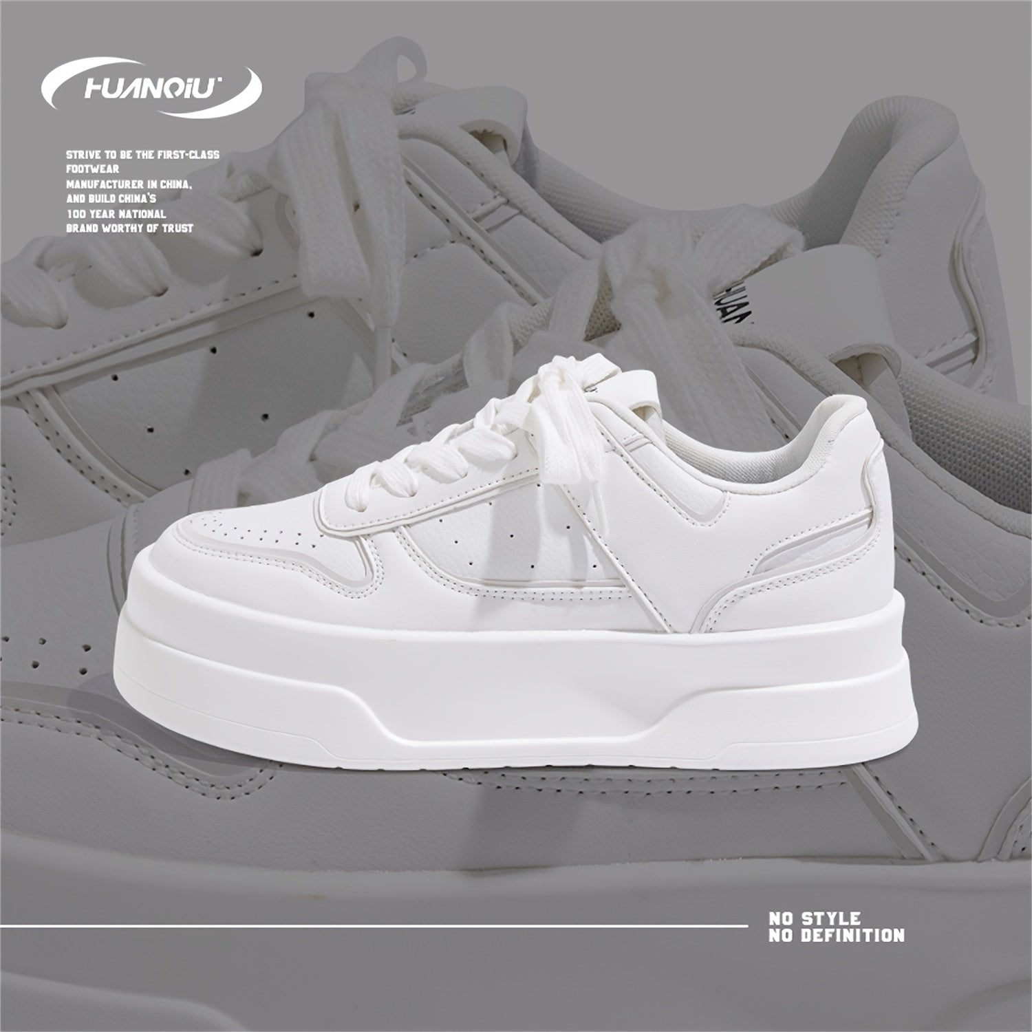 Women's Non-Slip Skate Shoes Lightweight Flatform Shoes