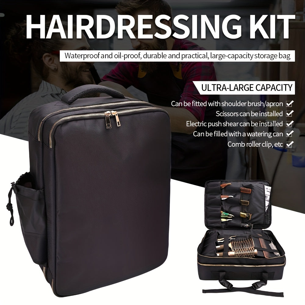 Hairdressing Styling Bag Salon Scissor Comb Tool Storage Backpack