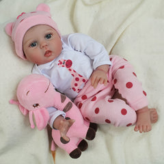 22 Inch Lifelike Reborn Doll Soft Body Realistic Doll Birthday Christmas Gift