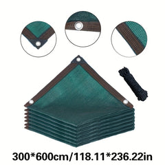 1pc Outdoor Sunshade Sail Garden Sunscreen Swimming Pool Sunshade Net