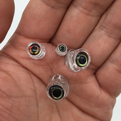 20pcs 3D Fish Eyes for Saltwater Fishing Baits Tying Material Accessories