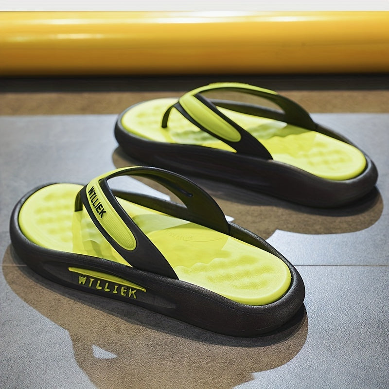 Men's Non Slip Flip Flops Quick Drying Thong Sandals
