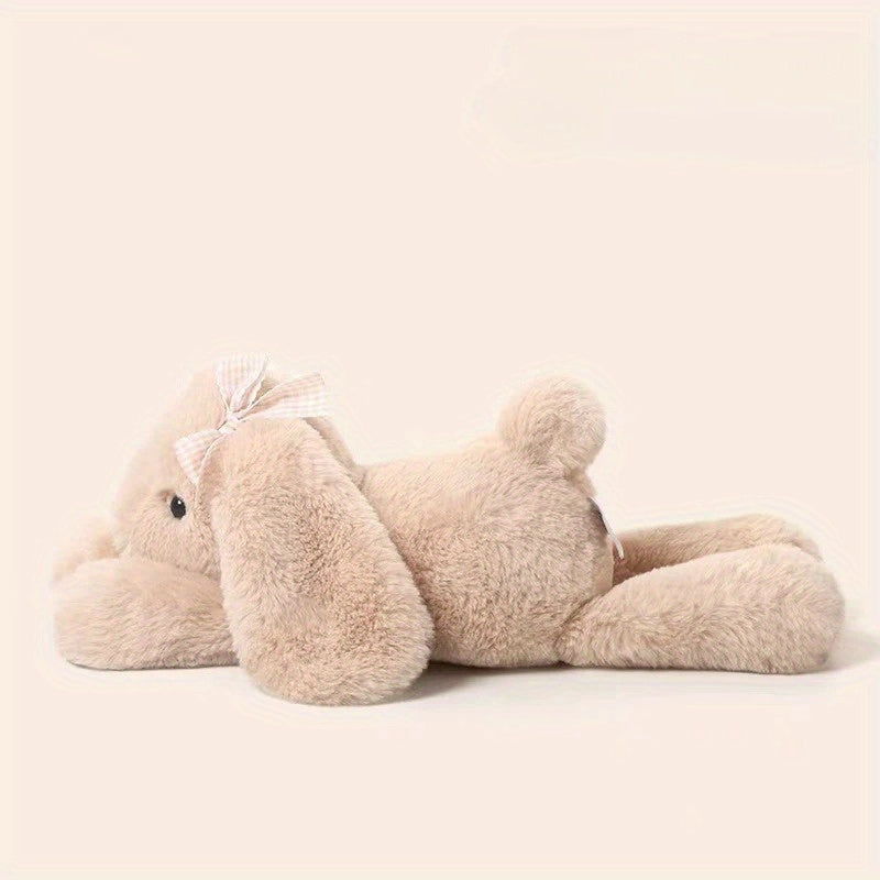 Cute Rabbit Plush Toy Soft Fur Stuffed Animal Mixed Colors