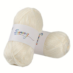 100 Acrylic Velvet Yarn Medium thick Yarn Worsted With Rich Feel
