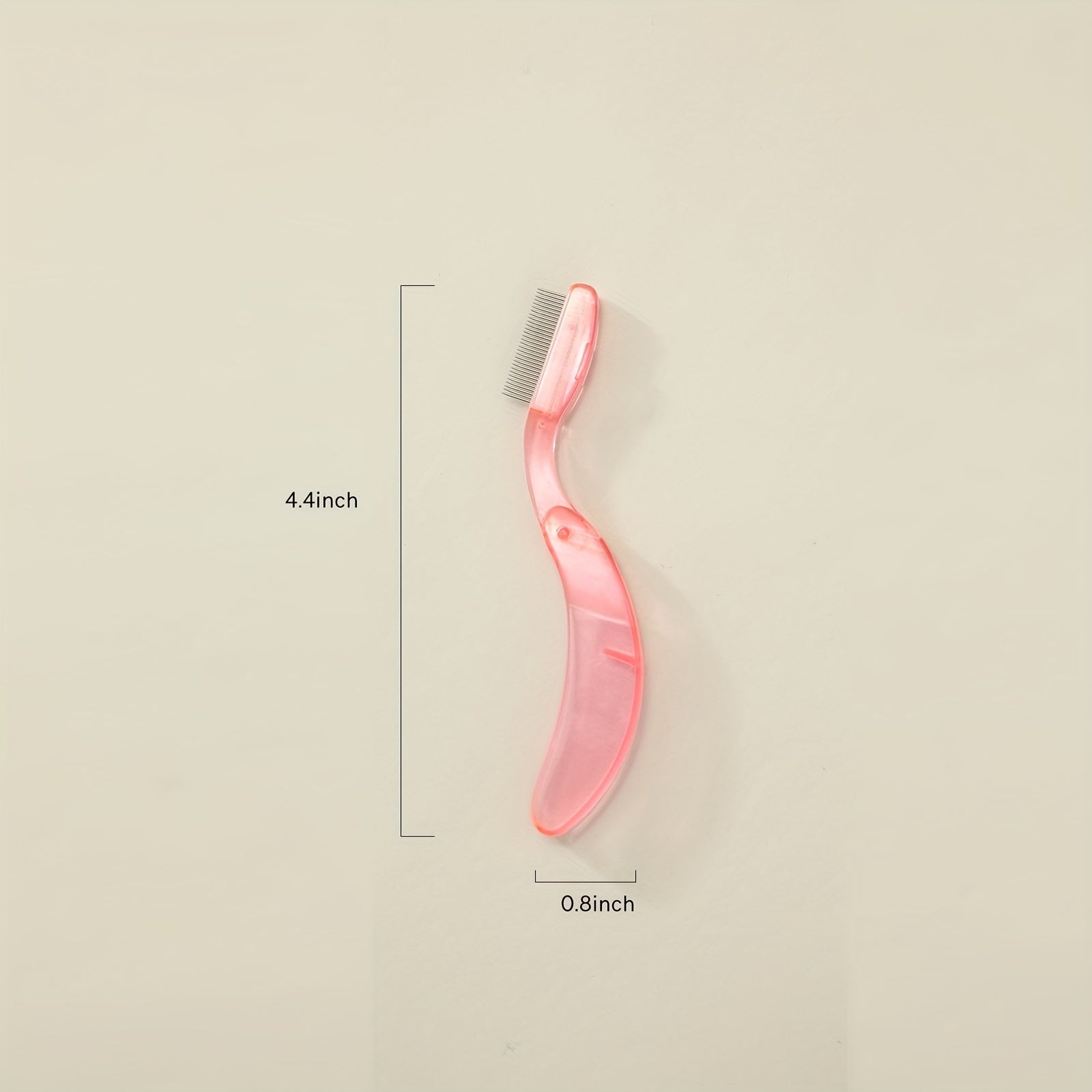 Metal Folding Eyelash Comb for Grooming Eyebrow & Eyelash