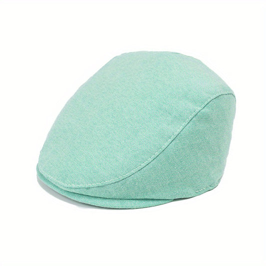 Casual Summer Plain British Beret For Children's Party Dress