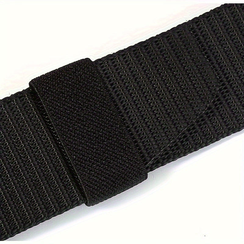Nylon Canvas Belt with Plastic Buckle for Men and Women