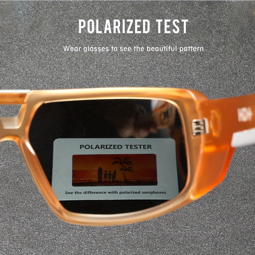 Big Frame HD Polarized Sunglasses Stainless Steel Hinge