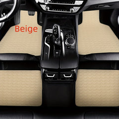 4pcs Waterproof PVC Car Floor Mats For Men And Women