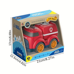 Kids Friction Power Engineering Vehicle Toy Car Model Gift