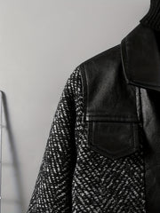 Christmas Cuts Toddler Boys Faux Leather Jacket
