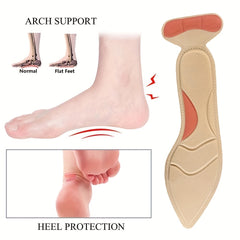 Memory Foam Orthopedic Insoles Women Arch Support Plantar Fasciitis