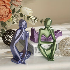 3Pcs Human Silicone Resin Mold Craft DIY Candle Mould Epoxy Casting Molds