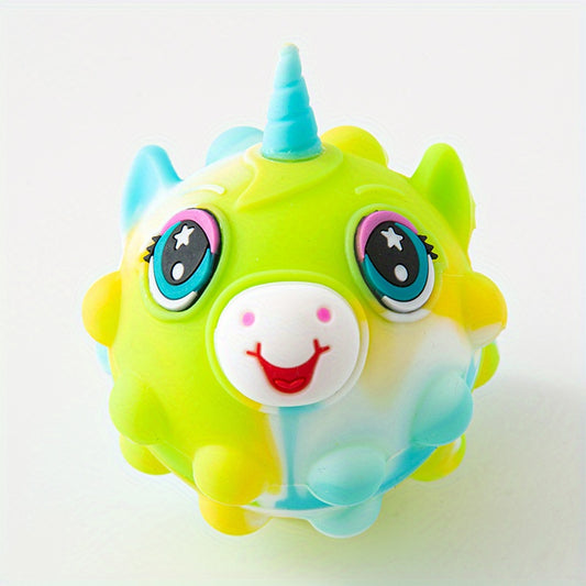 Unicorn Decompression Ball Puzzle Silicone Grip Ball Toy