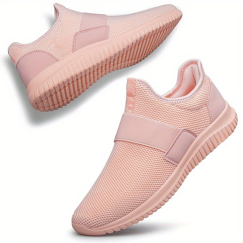 Girl's Slip On Breathable Sock Shoes Soft Sole Sneakers
