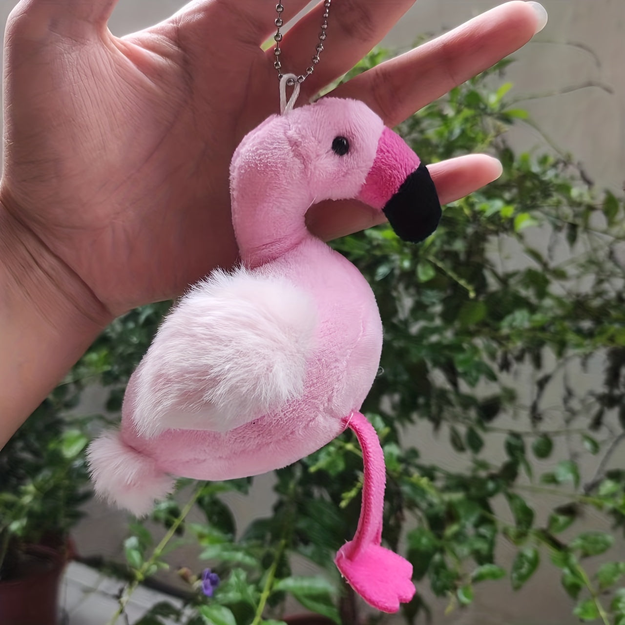 5 51in Flamingo Doll Backpack Keychain Plush Toy