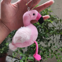 5 51in Flamingo Doll Backpack Keychain Plush Toy