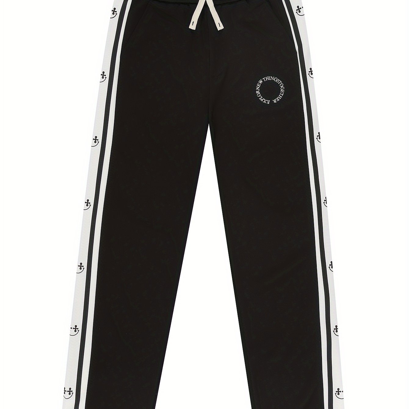Men's Active Loose Pants With Pockets Outdoor Fitness Trousers