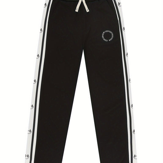 Men's Active Loose Pants With Pockets Outdoor Fitness Trousers