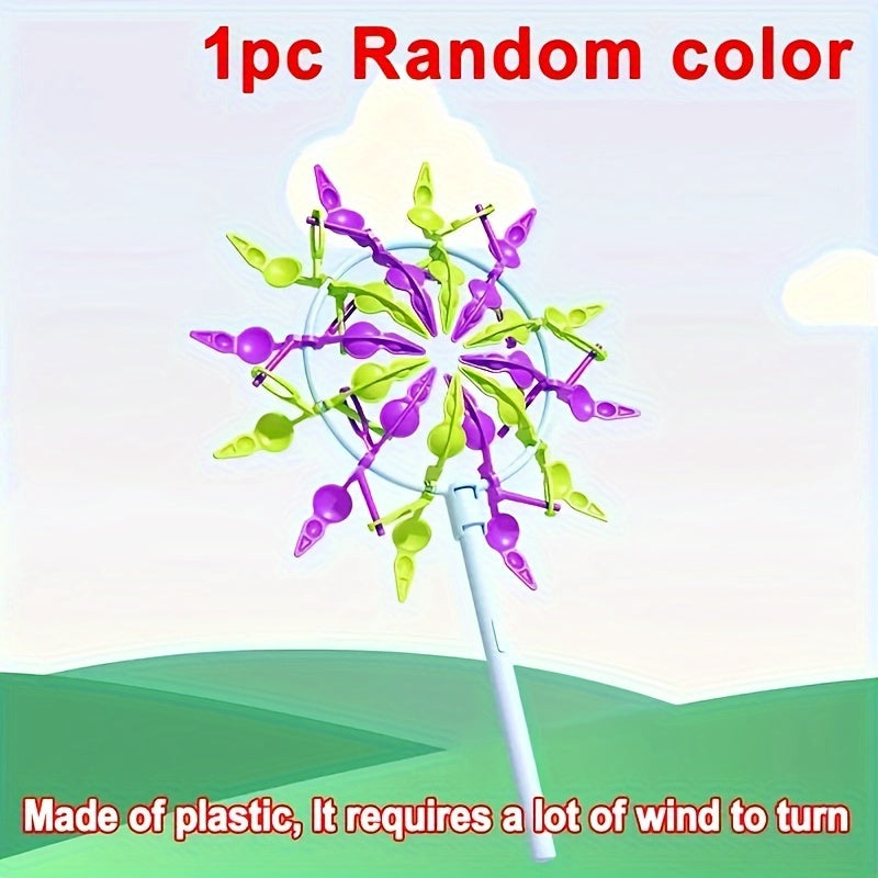 Windmill Bicycle Handle Decorations for Garden and Lawn
