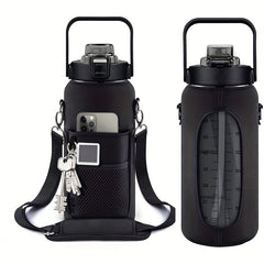 Portable Water Bottle Leakproof Sports Cup With Storage Bag