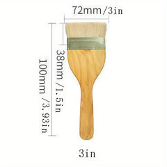 Optional Wool Brushes Soft Hair Paint Coatings Brushes