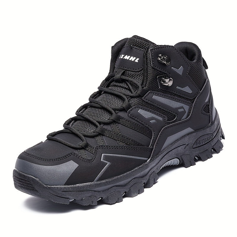 Men's Warm Plush Lining Snow Boots Outdoor Shoes