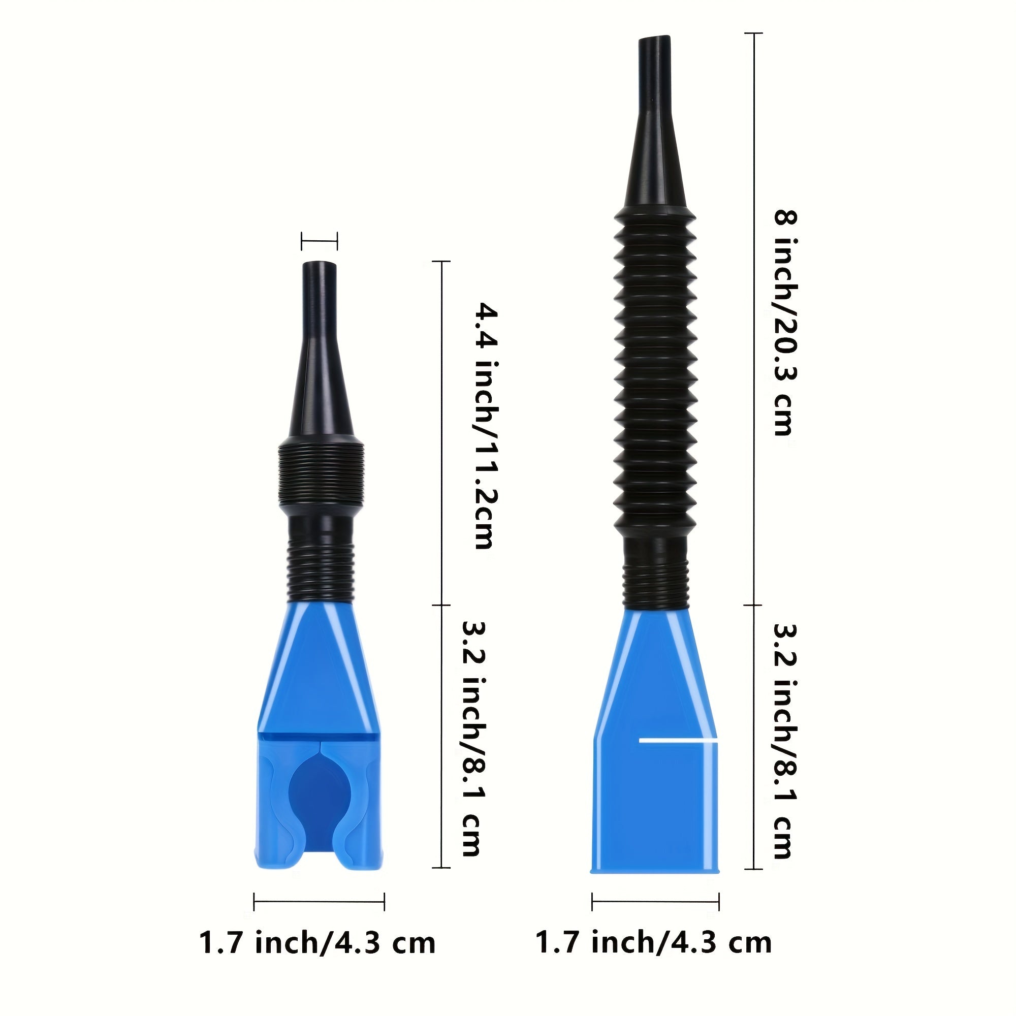 PMMJ Plastic Car Motorcycle Refueling Funnel Filter Tool