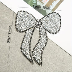 Rhinestone Bowknot Beads Ironing Drilling Hot Melt Adhesive DIY Accessories