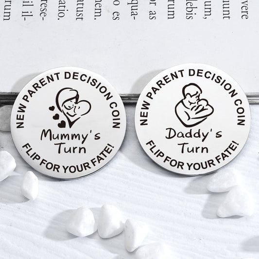 Baby Decision Making Coin - Parenting Tool for Important Choices