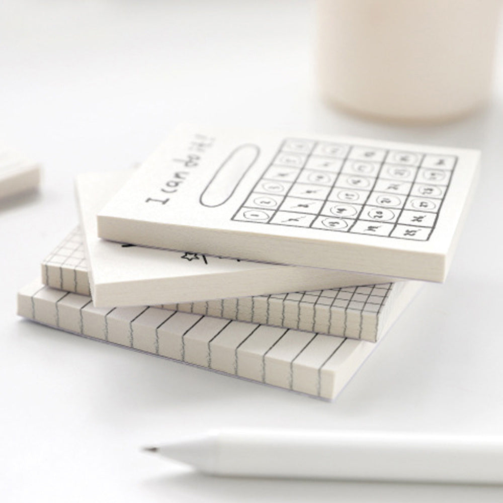 Mini Note Pad with Surprising Patterns - Portable To Do List Organizer