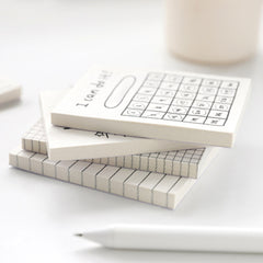 Mini Note Pad with Surprising Patterns - Portable To Do List Organizer