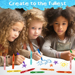 Bath Crayons Set Washable Colorful Bathtub Markers Toys for Kids