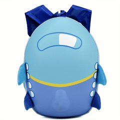 Kids 3D Airplane Backpack Large Capacity