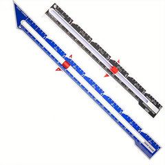 Metal Sliding Guage Sewing Measuring Tool For Quilting And Sewing