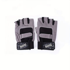 Unisex Half Finger Cycling Gloves Adjustable Non Slip
