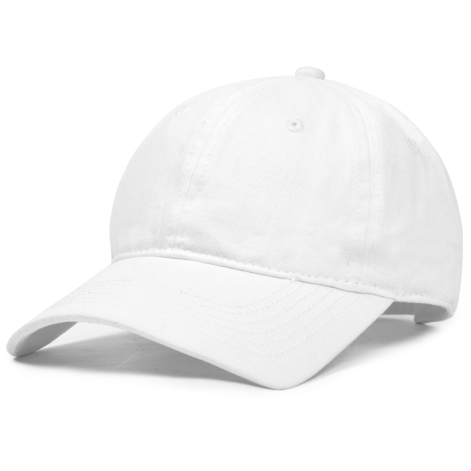Adjustable Distressed Cotton Baseball Cap Vintage Washed Plain Blank Hat