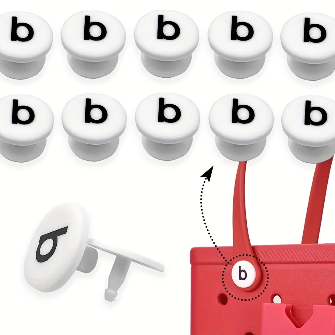 Mini Portable Beach Bag Button Rivets for Tote Bag