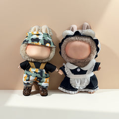 7 Inch Doll Dress Up Costume Set - Fashionable & Mysterious Box
