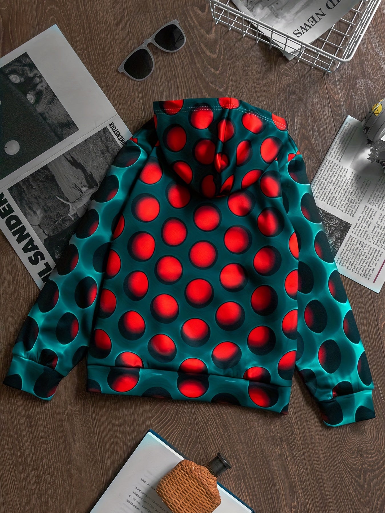 Boys 3D Print Pullover Hooded Sweatshirt For Spring Fall Kids Hoodie Tops