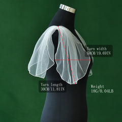 French Vintage Mesh Shawl for All Seasons Lightweight Soft & Flattering
