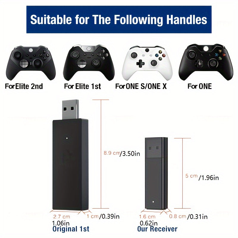 Wireless Handle 2nd Gen Adapter for Receiver USB Accessories