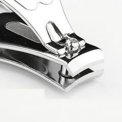 Stainless Steel Nail Clipper Keychain Foldable Portable for Men Women