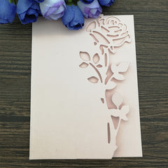 Rose Leaves Border Metal Cutting Dies for Scrapbooking Album Paper Card