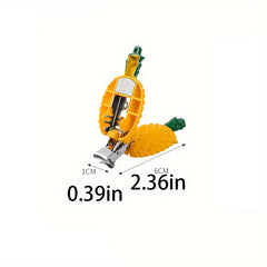 Strawberry Shape Nail Clipper Keychain Stainless Steel Scissor Keyring